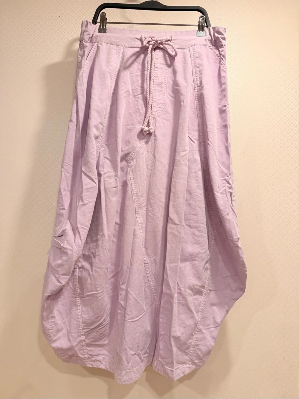 NWT Free People Willow Poplin Maxi Skirt in Pink Lavender Size M